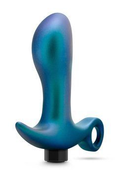 Масажер простати Blush Anal Adventures з вібрацією, 11.5 см B331996 фото