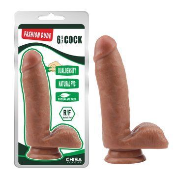 Фалоімітатор мулат Chisa Fashion Dude 6.7 Cock CH41241 фото