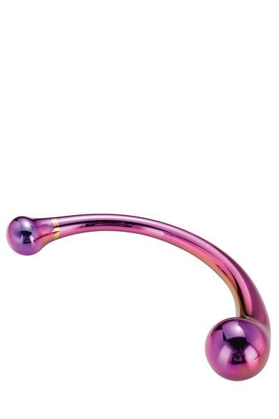 DT21836 Изогнутый стеклянный фаллоимитатор Dream Toys GLAMOUR GLASS CURVED BIG WAND DT21836 фото