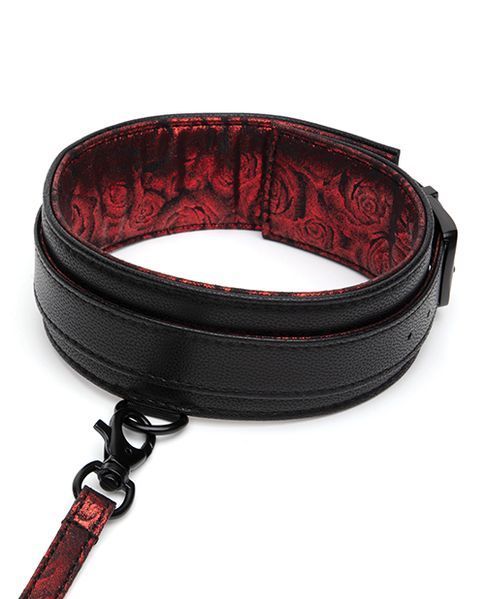 Поводок Fifty Shades of Grey Sweet Anticipation Reversible Faux Leather Collar and Lead FS83667 фото