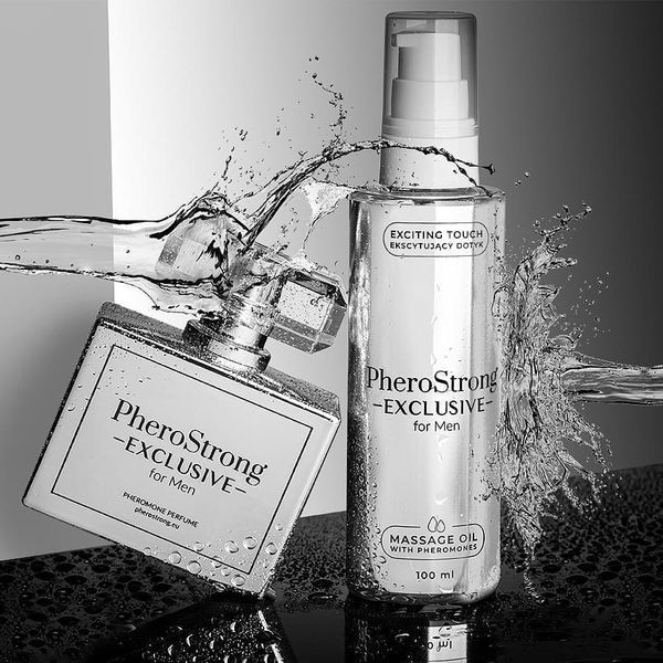 Духи з феромонами чоловічі PheroStrong Exclusive for Men 50 ml A59347 фото