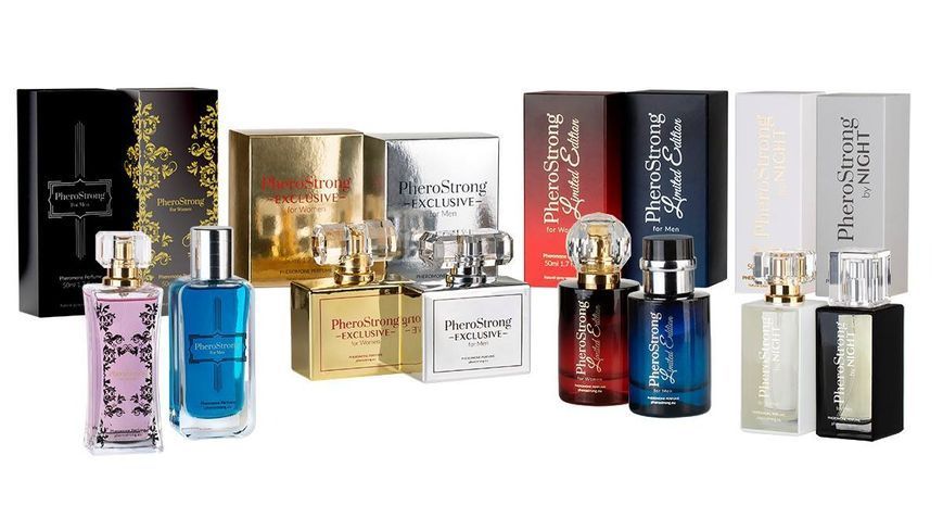 Духи з феромонами чоловічі PheroStrong Exclusive for Men 50 ml A59347 фото