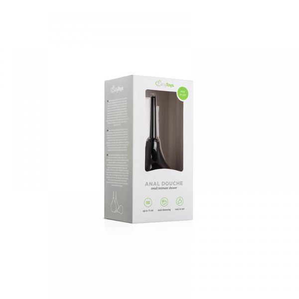 Анальний душ Easytoys Black Anal Douche - Small ET23070 фото