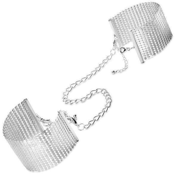 Браслети-наручники Bijoux Indiscrets срібні, OS B0200 фото