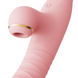 Вібратор з ротацією і вакуумною стимуляцією ZALO ROSE Rabbit PINK ZL30141 фото 5