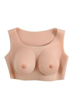 Накладні груди топ Gender X Undergarments Plate C-Cup, 28 см 841105 фото