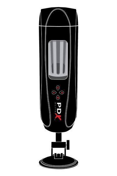 Мастурбатор с вибро Pipedream PDX Elite Ultimate Milker 2 черный, 27 см P61445 фото