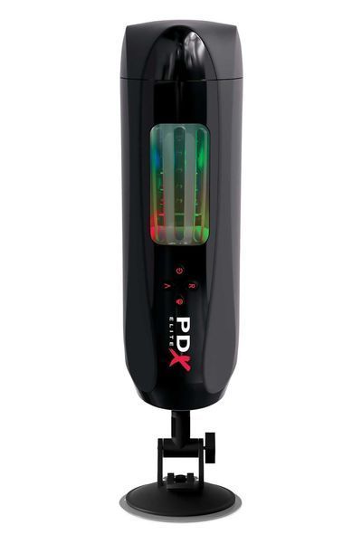 Мастурбатор с вибро Pipedream PDX Elite Ultimate Milker 2 черный, 27 см P61445 фото