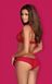 Комплект Obsessive ROUGEBELLE red underwire bra 410509 фото 3