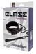 Ошейник с поводком с фиолетовым тиснением Dream toys BLAZE Luxury Fetish на цепочке черного цвета DT21271 фото 1