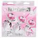 Набір анальних пробок Pink Gem Glass Anal Plug Set зі скла AG37374 фото 3