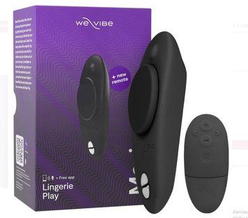 Вібратор у трусики WE-VIBE Black Moxie + W44129 фото