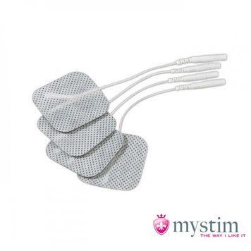 Самоклеючі електроди для електростимуляції MYSTIM Self-adhesive Electrodes MS46501 фото