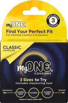 Презерватив MyONE Classic Sampler (три розміри в одному) my-S003C фото