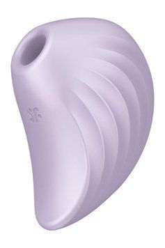 Вакуумний стимулятор Satisfyer Pearl Diver для клітора, з вібрацією, фіолетовий. SAT37240 фото