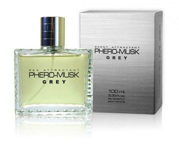Духи з феромонами чоловічі Aurora PHERO-MUSK GREY, 100 мл A71016 фото
