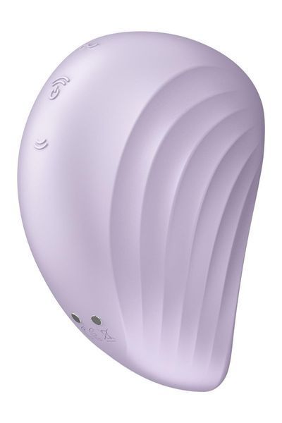 Вакуумний стимулятор Satisfyer Pearl Diver для клітора, з вібрацією, фіолетовий. SAT37240 фото