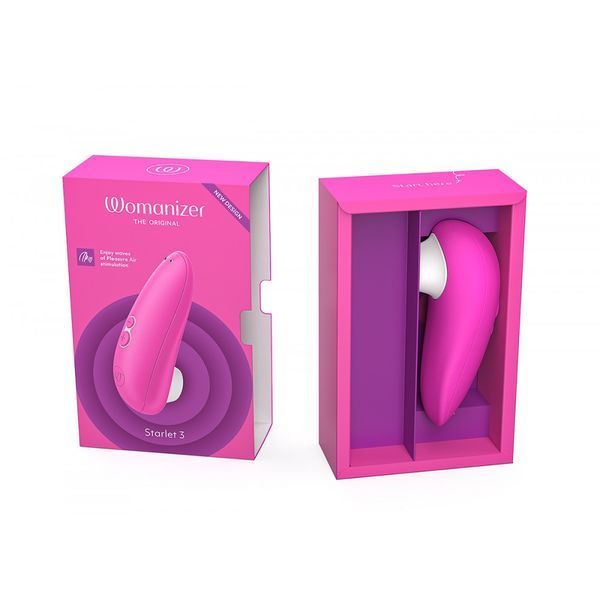 Вакуумний кліторальний стимулятор Womanizer Starlet 3 Pink W44086 фото