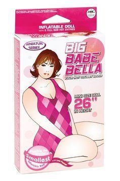 Секс лялька надувна NMC Big Babe Bella: Mini Doll з 2-ма робочими отворами, 66 см T120101 фото
