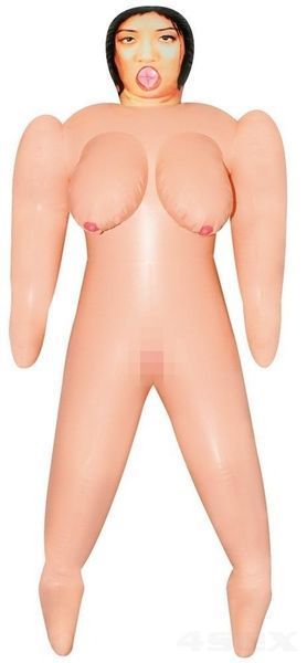 Секс лялька надувна NMC Big Babe Bella: Mini Doll з 2-ма робочими отворами, 66 см T120101 фото