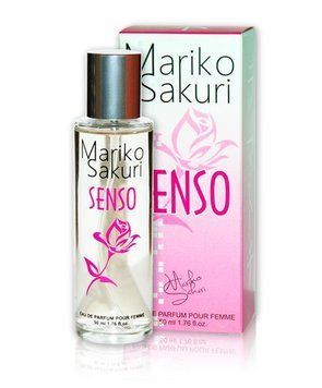 Духи з феромонами жіночі Aurora Mariko Sakuri SENSO, 50 мл A71025 фото