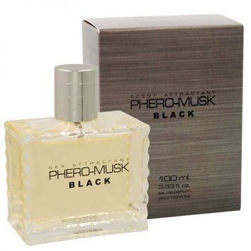 Духи з феромонами чоловічі Phero Musk Black, 100ml A72039 фото