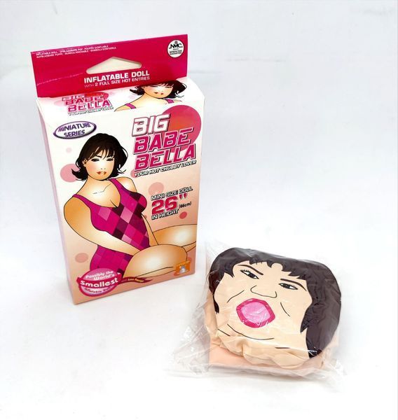 Секс лялька надувна NMC Big Babe Bella: Mini Doll з 2-ма робочими отворами, 66 см T120101 фото
