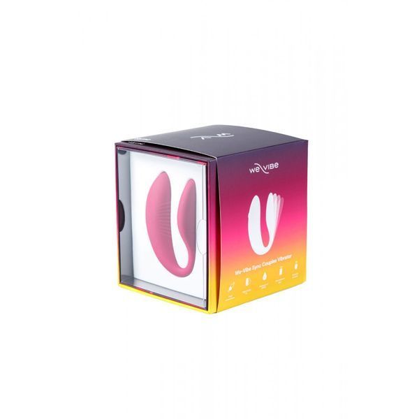 Інноваційний Смарт вібратор для пар We Vibe Sync NEW Fuchsia W44077 фото