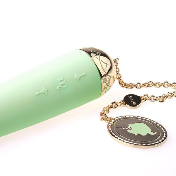 Вибратор для точки G с подключением к телефону ZALO Momoko Melon Green ZL00603 фото