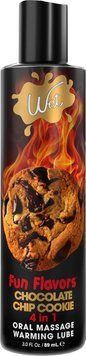 Їстівний лубрикант 4 в 1 WET Chocolate Chip Cookie зі смаком печива з шоколадною крихтою, 89 мл WT43032 фото