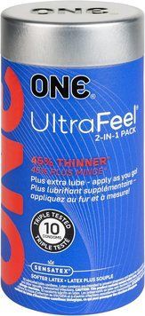 Презервативи ультратонкі One ULTRA Feel латексні (ціна за упаковку, 10 шт.) 1123010C-A фото