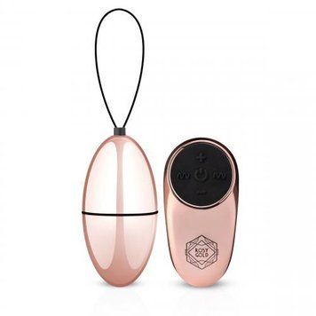 Віброяйце з пультом керування на батарейках Rosy Gold-New Vibrating Egg 00803 /RG002 фото