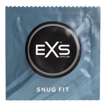 Презервативи EXS Snug FIT щільно прилеглі, латексні; 49 мм (ціна за 5 шт.) EXS0776 фото