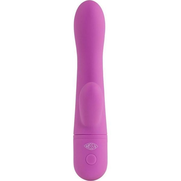 Вібратор-кролик Babe Pretty Violet Miss V, фіолетовий MSV50503 фото