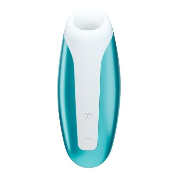Вакуумний кліторальний стимулятор Satisfyer Love Breeze Sucking, блакитний T360127 фото