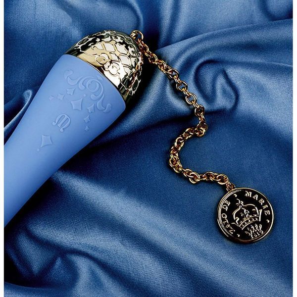 Вібромасажер - кролик з функцією керування зі смартфона ZALO Rosalie, Royal Blue ZL00205 фото