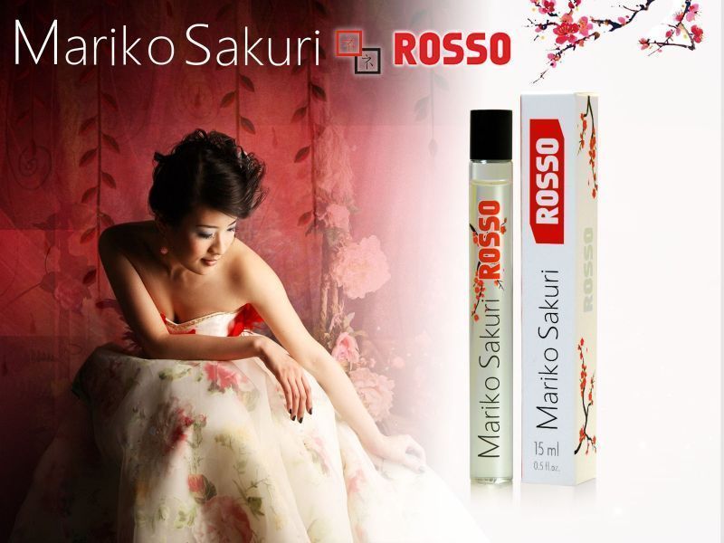 Духи з феромонами жіночі Aurora Mariko SAKURI ROSSO (roll-on), 15 мл A71039 фото
