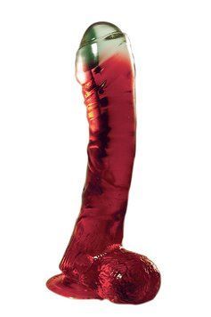 Фалоімітатор LAZY BUTTCOCK 6.5 RED DONG T110967 фото