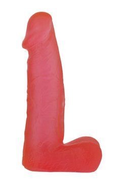Фалоімітатор XSkin 6 PVC dong-Transparent, PINK DT20593 фото
