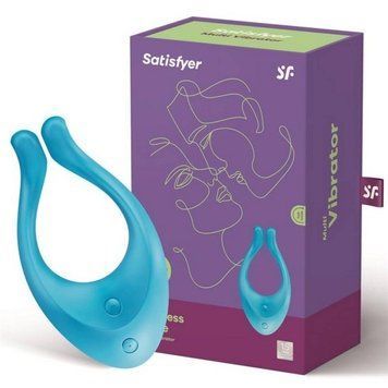 Мультивібратор для пар Satisfyer Endless Love, синій T360065 фото