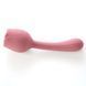 Вібратор у формі тюльпану з вакуумною стимуляцією Sweet Em Velvet Lure Рожевий 89660 фото 4