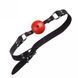 F61407 Кляп Loveshop BREATHABLE BALL GAG BLACK/RED F61407 фото 1