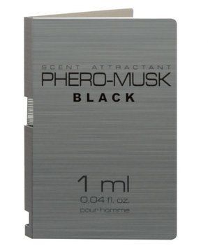Духи з феромонами чоловічі Phero Musk Black, 1ml A71075 фото