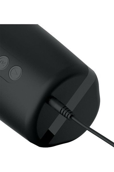 Мастурбатор Pipedream PDX Elite з вібрацією та всмоктуванням, чорний, 22 см P61437 фото