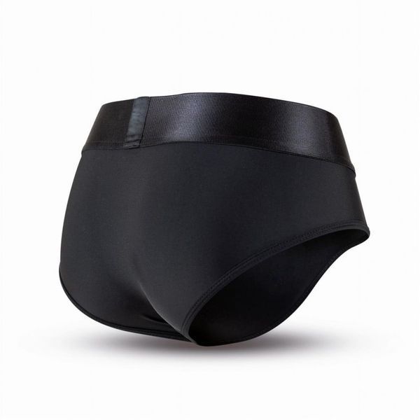 Труси для страпону No-Parts Robin, чорні, M 4207 / NP-03-BLK-M фото