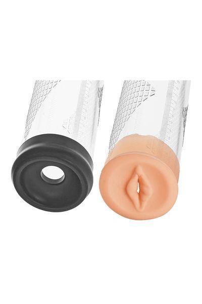 Вакуумна помпа для пеніса Dream Toys Ramrod з кільцем та насадкою у вигляді вагіни в наборі DT21909 фото