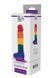 Райдужний фалоімітатор на присосці Dream toys Colourful Love Rainbow Dildo, 20 см х 3.8 см DT21693 фото 2