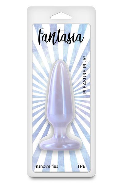 Анальна пробка NS Novelties Fantasia Pleasure Small фіолетова, 10.3 см NS281400 фото