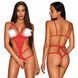 Комплект-боді Obsessive Merrynel set S/M Червоний 410981 фото 1