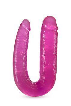 Подвійний фалоімітатор B YOURS DOUBLE HEADED DILDO PINK T331271 фото